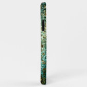 Blauwgroen Turquoise Gold Brown Minerals Marble Ar Case-Mate iPhone Case (Achterkant/rechts)