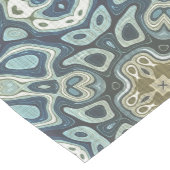 Blauwgroen Turquoise Zeevruchten Groene Boheemse T Medium Tafelloper (Hoek)