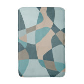 Blauwgroen tussenliggende rotlagen badmat (Voorkant Verticaal)