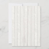 Blauwgroen uitnodiging voor weddenschappen (Achterkant)