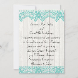 Blauwgroen uitnodiging voor weddenschappen