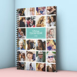 Blauwgroen uw foto's Insta Collage 2024 Planner<br><div class="desc">Foto-insta collage-planner met 22 foto's van uw familie en vrienden,  jouw naam en het jaar.</div>