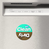 Blauwgroen Vaatwasser Magneten Clean/Dirty (Insitu (Vaatwasser))