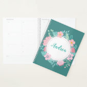 Blauwgroen ventilatorhoofdplank planner (Display)