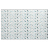 Blauwgroen veren stof (Yard (91,4 cm))