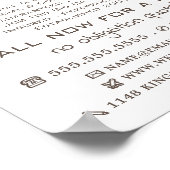 Blauwgroen verfrol, verf en decorator Adverteren Poster (Hoek)