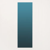 Blauwgroen verloopkleur yogamat (Achterkant)