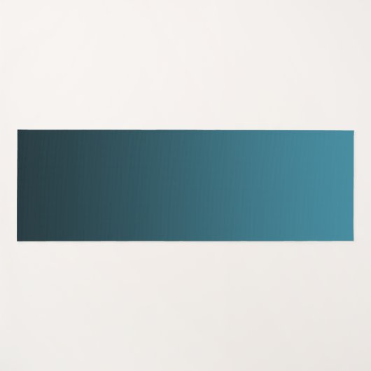 Blauwgroen verloopkleur yogamat (Voorkant (horizontaal))