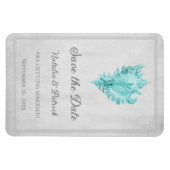 Blauwgroen Vertakking Shell sparen de Magnet van d Magneet (Horizontaal)