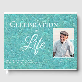 Blauwgroen viering van het boek van de Life Foto G