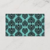 Blauwgroen Visitekaartje (Achterkant)