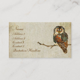 Blauwgroen Visitekaartje/Labels Visitekaartje