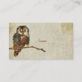 Blauwgroen Visitekaartje/Labels Visitekaartje (Achterkant)