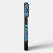 Blauwgroen vlinder Case-Mate iPhone case (Achterkant / Rechts)