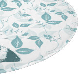 Blauwgroen Vlinders Snijplank (Hoek)