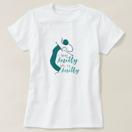 Blauwgroen voel ik me goed. t-shirt