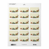  Blauwgroen vogelmerk Drijfmerk Etiket (Full Sheet)