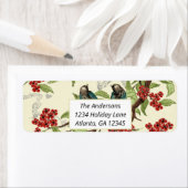  Blauwgroen vogelsoorten Boombomen Etiket (Insitu)