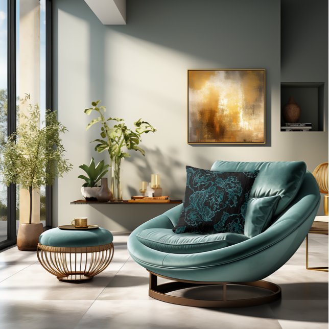 Blauwgroen volken met zwarte piloot kussen (Creator heeft geüpload)