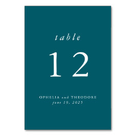 Blauwgroen Waterverf Botanisch groen bruiloft foto Kaart