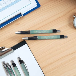 Blauwgroen Waterverf zwaait met moderne zwemcoach Pen