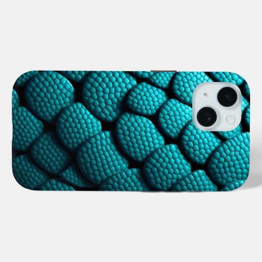 Blauwgroen weegschalen iPhone / iPad case (Achterkant (horizontaal))
