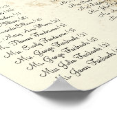 Blauwgroen wervelkolom - 100 tot 150 gasten - alfa poster (Hoek)