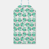 Blauwgroen Whimsical Ownership Cadeaulabel (Voorkant)