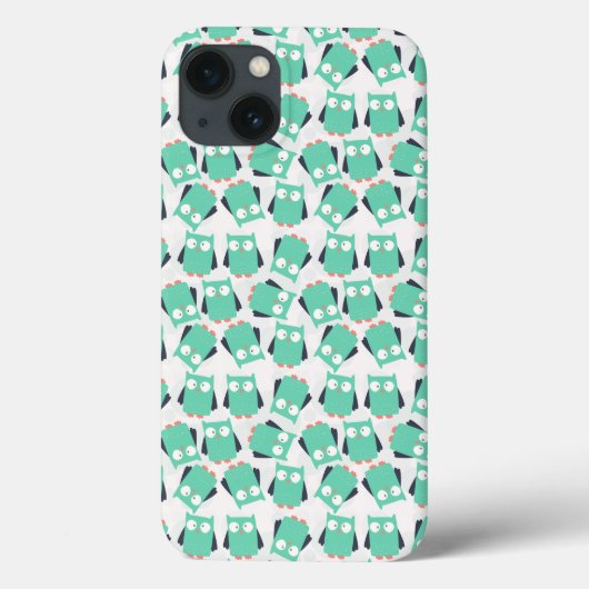 Blauwgroen Whimsical Ownership Case-Mate iPhone Case (Achterkant)