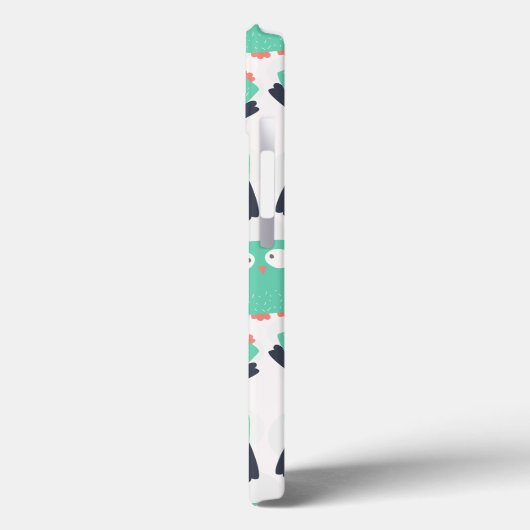 Blauwgroen Whimsical Ownership Case-Mate iPhone Case (Achterkant / Links)