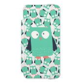 Blauwgroen Whimsical Ownership Incipio iPhone Portemonnee Hoesje (Voorkant Agenda)