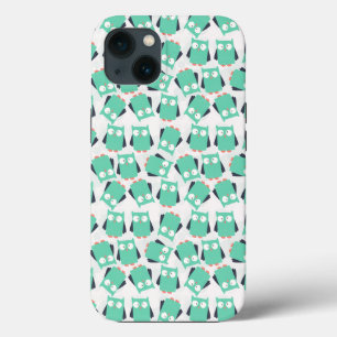 Blauwgroen Whimsical Ownership iPhone 13 Hoesje