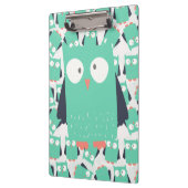 Blauwgroen Whimsical Ownership Klembord (Links)