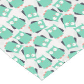 Blauwgroen Whimsical Ownership Korte Tafelloper (Hoek)