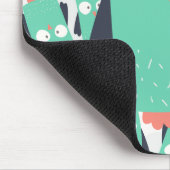 Blauwgroen Whimsical Ownership Muismat (Hoek)