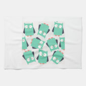 Blauwgroen Whimsical Ownership Theedoek (Horizontaal)