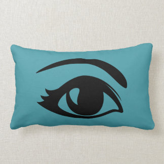 Blauwgroen windenergie (rechts) kussen