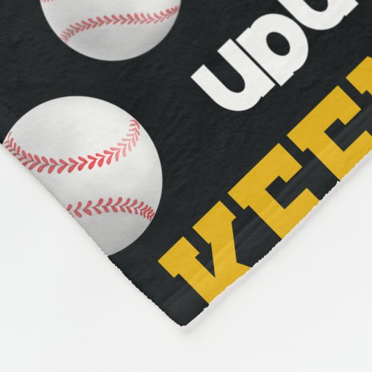 Blauwgroen wit goud  fleece deken (Hoek)