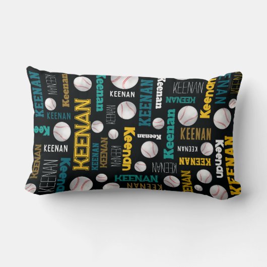 Blauwgroen wit goud  kussen (Achterkant)