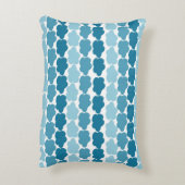 Blauwgroen wolken voor meisje of jongen accent kussen (Achterkant (Verticaal))