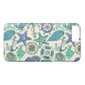 Blauwgroen Zee dierentuin Case-Mate iPhone Case (Achterkant (Horizontaal))