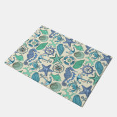 Blauwgroen Zee dierentuin Deurmat (Schuin)