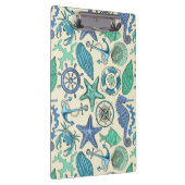 Blauwgroen Zee dierentuin Klembord (Rechts)