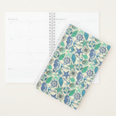 Blauwgroen Zee dierentuin Planner (Display)