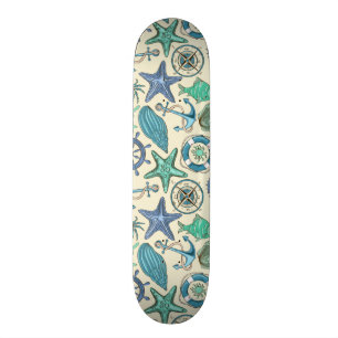 Blauwgroen Zee dierentuin Skateboard