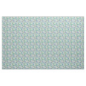 Blauwgroen Zee dierentuin Stof (Yard (91,4 cm))
