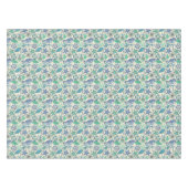 Blauwgroen Zee dierentuin Tafelkleed (Voorkant (Horizontaal))