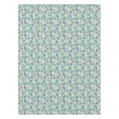 Blauwgroen Zee dierentuin Tafelkleed (Voorkant)