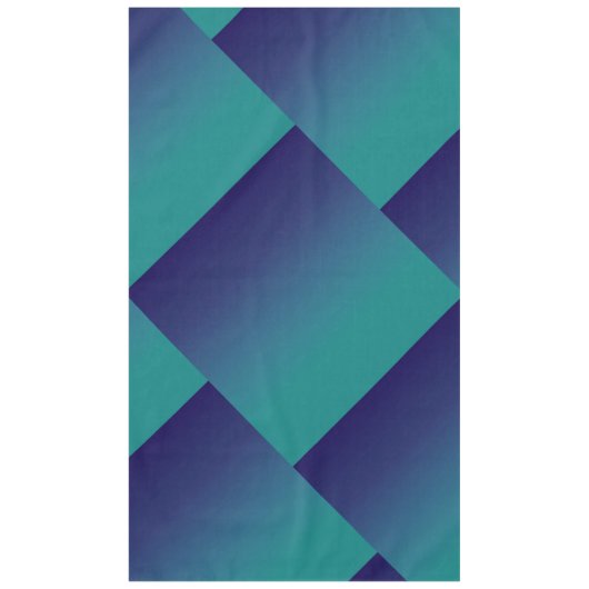 Blauwgroen zee en sapphire sky tafelkleed (Voorkant)