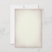 Blauwgroen Zee Schildpad bruiloft RSVP (Achterkant)